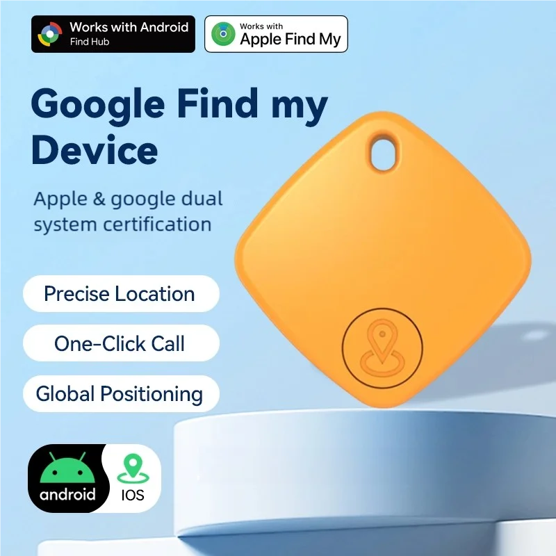Фото Совместимое Android IOS двойные системы умное устройство против потери GPS Google Bluetooth трекер кошелек ключи от машины локатор для пожилых детей новый №3