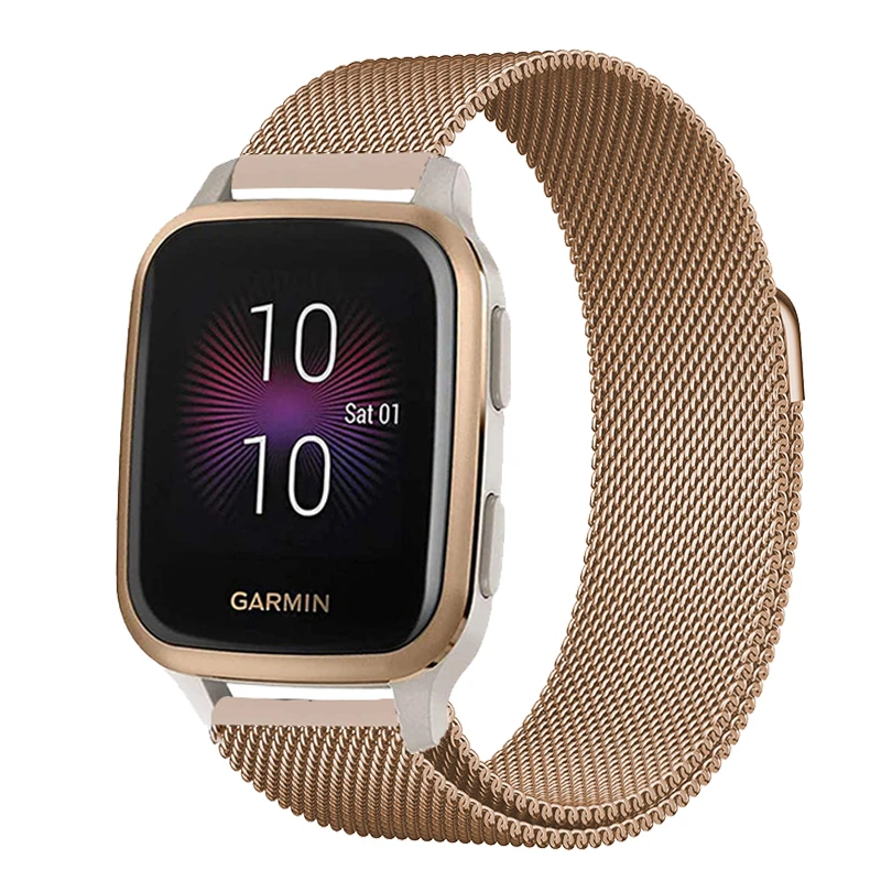 Магнитный ремешок для смарт-часов Garmin CAME Sq Music силиконовый защитный чехол