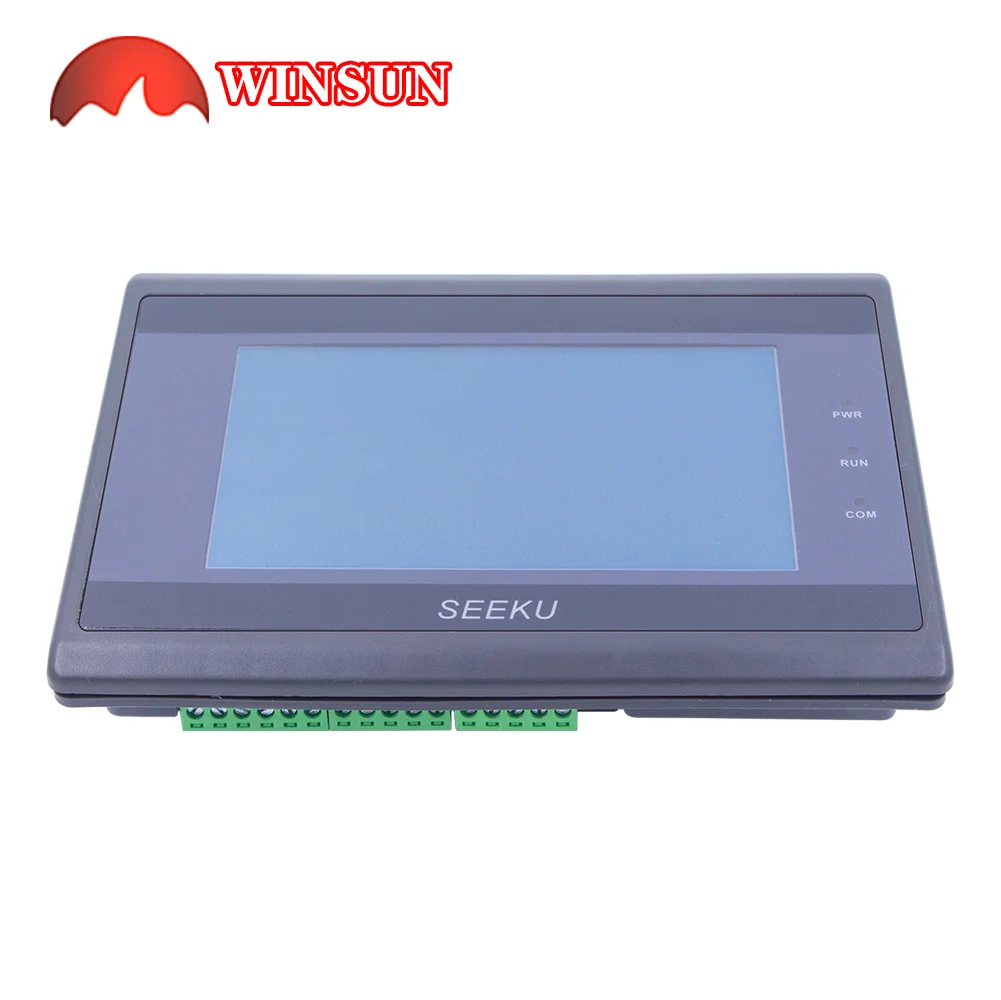 

HMI DC24V PLC plc hmi в одном блоке, 4,3 дюймовый сенсорный экран со стандартным диагональю 12 в 10, программируемый контроллер RTU, интегрированная панел...