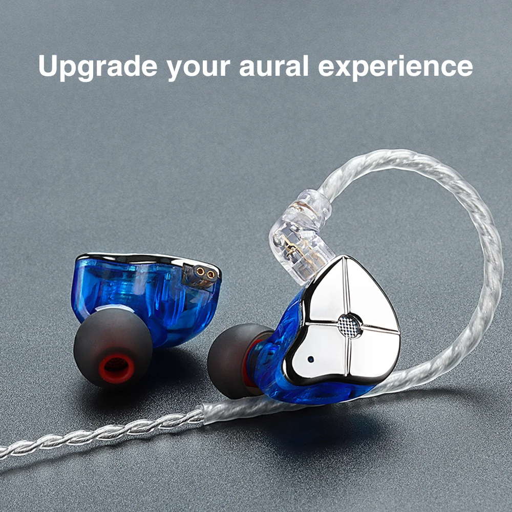 TRN A2 посеребренный кабель HIFI наушники MMCX/2Pin/QDC разъем для EMA BAX Kirin MT1 CS2 TA1 MAX VX PRO V90 CCA