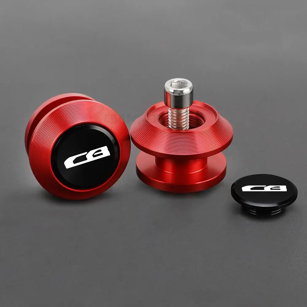 

FOR HONDA CB 190 300F 400 500F 599 600 CB600 CB599 CB500F CB300F Motorcycle Accessories 8mm Swingarm Spools Stand Screw Slider