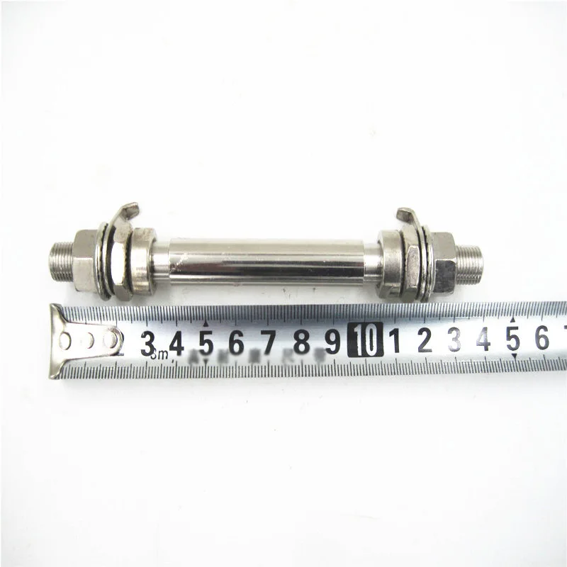 

Bearing Bike Wheel Hub Axle Front Rear Solid Shaft Lever Bike Repair Tool Bicicleta Front Solid Shaft/Rear Solid Shaft Option