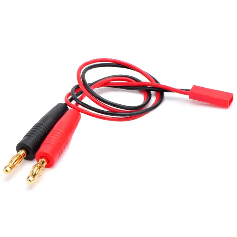 

JST Connector to 4.0mm Golden Banana Plug Adapter Cable 20AWG 30cm Silicone Wire For RC Lipo Battery IMAX B6