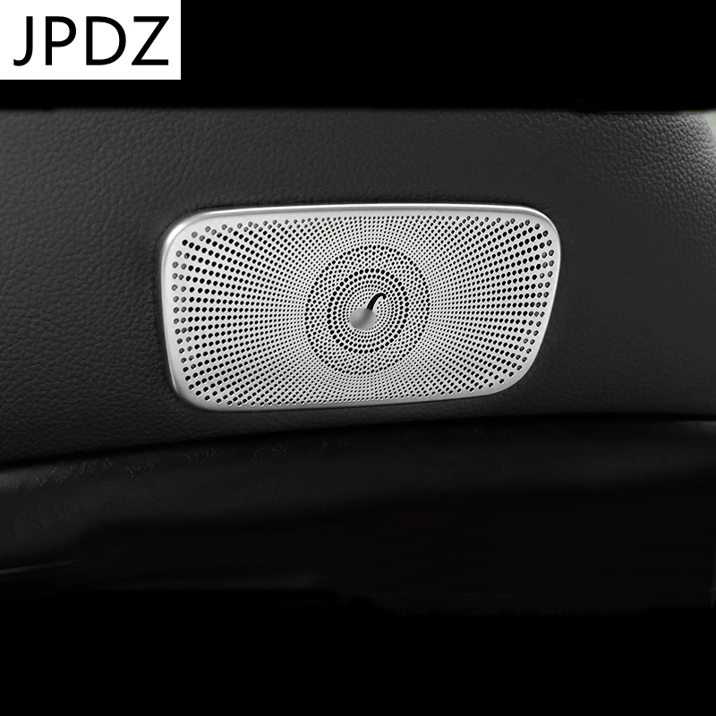 

Car-styling Car interior Seat Rear decorative frame net cover trim strip sticker Accessories For Mercedes Benz E class W213