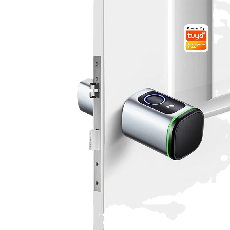 

Tuya APP Remote Unlock Digital Biometric Smart Door Lock Cylinder for Home Apartme