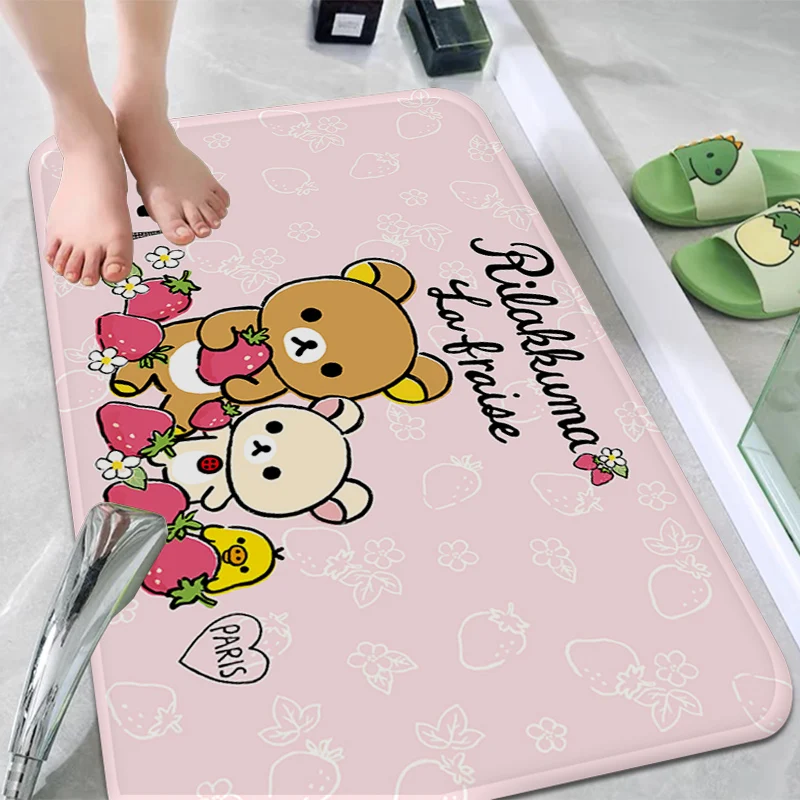 Коврик для кухни Kawaii Rilakkuma Bear недорогие противоскользящие современные