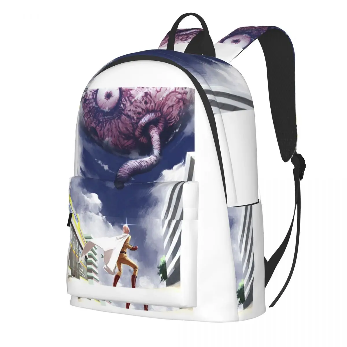 

Рюкзак для продуктового дня, рюкзак для кемпинга с изображением монстра one punch man, для борьбы с небом, Аниме Манга, рюкзаки для отдыха, дизайне...