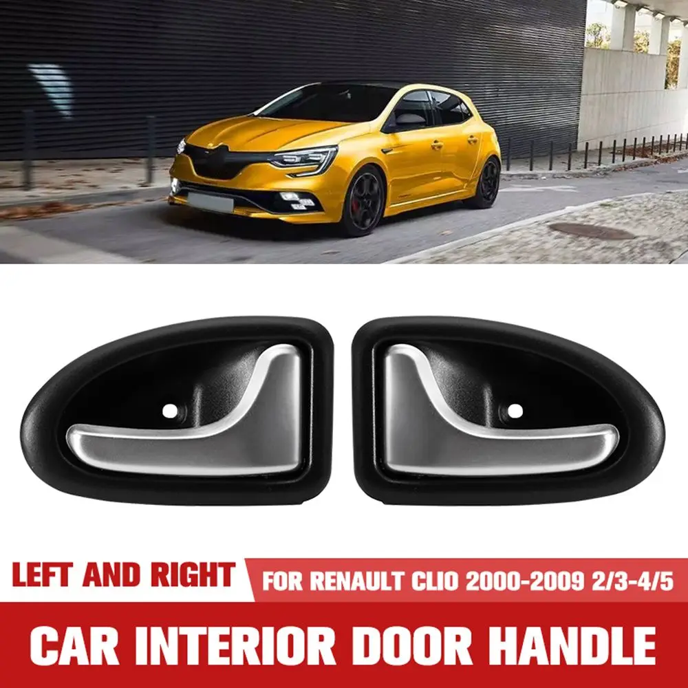 

Внутренние правые и левые дверные ручки автомобиля для Renault Clio 2000-2009 7700353282