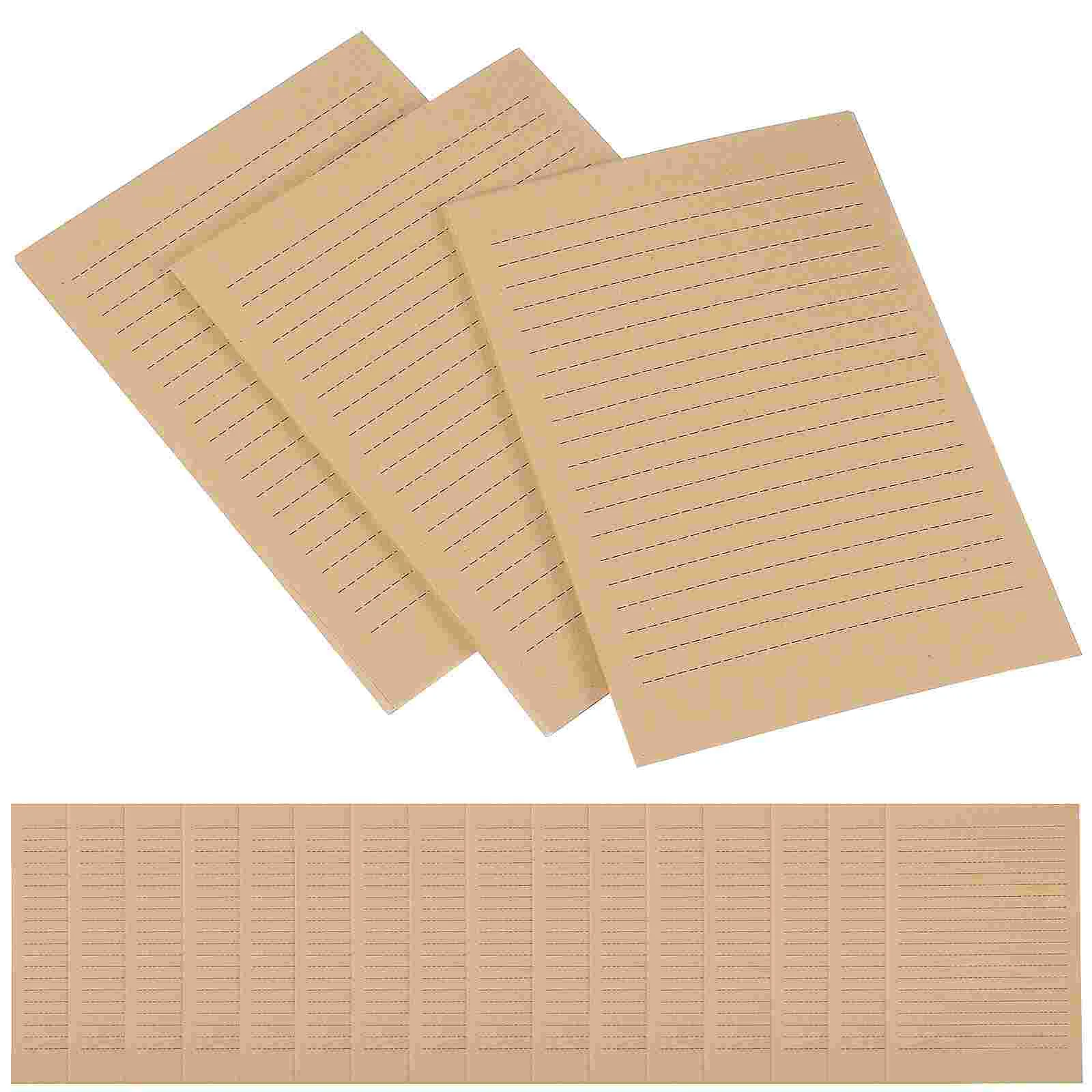 

200 Sheets Lined Writing Papers Vintage Letter Papers Decorative Letter Papers for Invitation