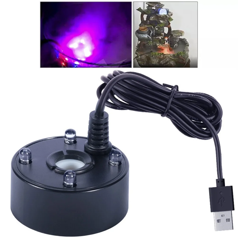 5 В USB туманообразователь Fogger распылитель фонтан для воды аквариум пруд головка с