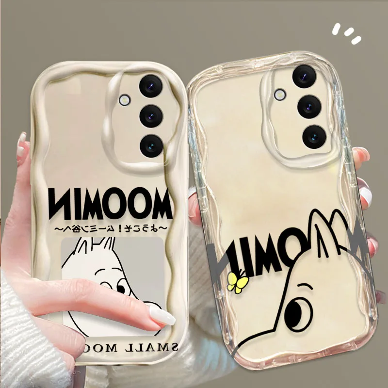 Фото Милый чехол M-Moomins для Samsung Galaxy A54 A05 A05S A34 A24 A14 A04S A73 A53 A33 A23 A13 A72 A52 A52S A32 A71 A51 A21S A17 A07 №2
