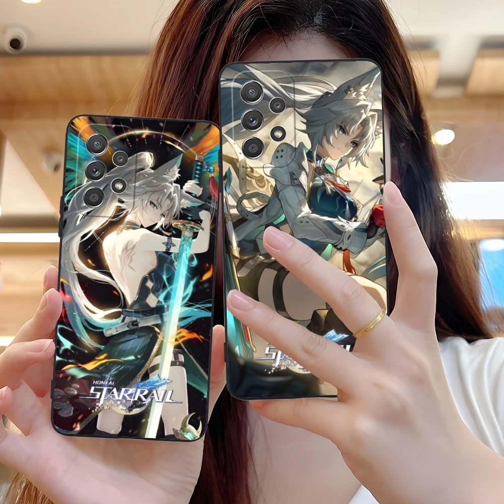 Чехол для мобильного телефона Honkai Star Rail Feixiao Samsung Galaxy A91 73 71 70 54 53 52 34 24 23 21 S