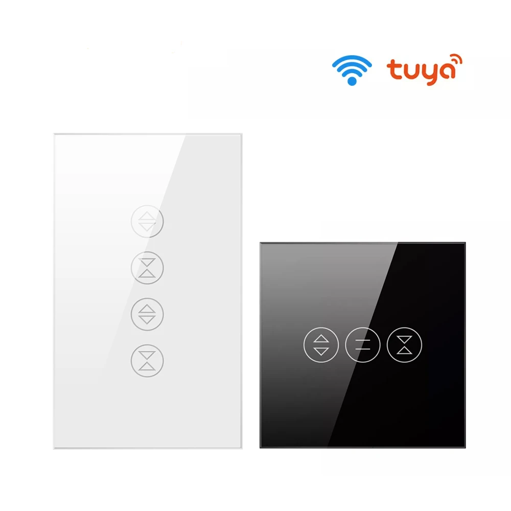 

Переключатель для штор Tuya с Wi-Fi и роликовым затвором, для автоматизации умного дома, работает с Alexa и Google Home