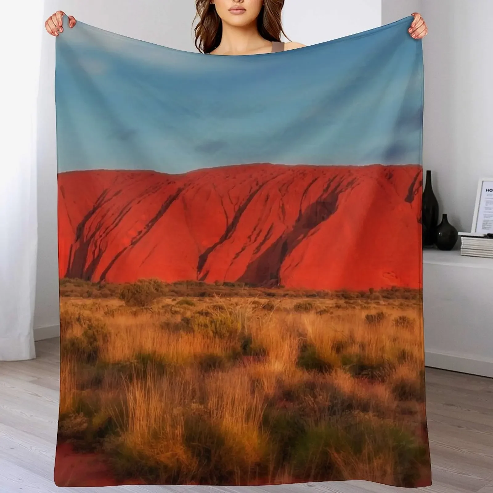 Одеяло Uluru Australia Ayers Rock Sandstone Monolith детский забавный подарок одеяла