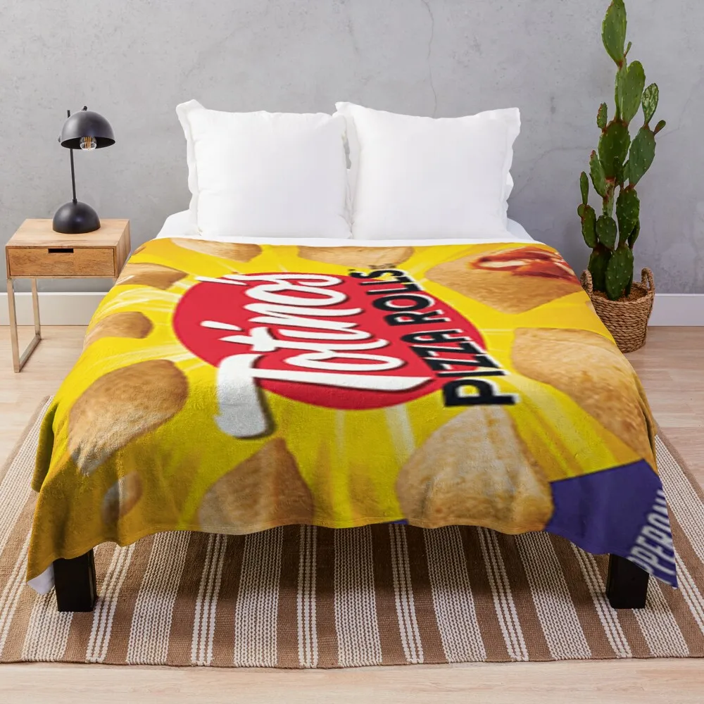 

Pizza Rolls Throw Blanket multi-purpose