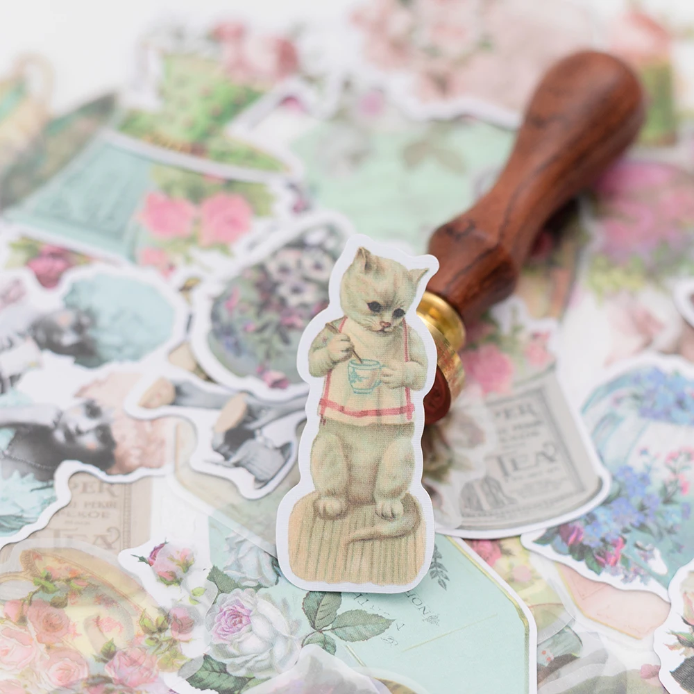 40 шт./1 партия декоративные наклейки для дневника | Канцтовары офиса и дома