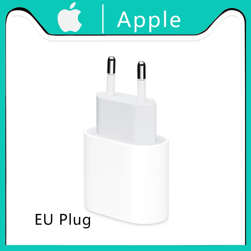

Original Apple Quick Charger 20W USB Type C EU/US/UK Plug Fast Charging for iPhone 13 12 X 11 8 iPad Pro Air Mini Power Adapter