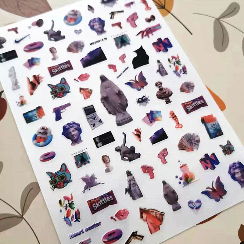 

Новинка, самоклеящаяся наклейка Juses Ddesign, наклейка на заднюю стенку, штамповка, декоративные инструменты для творчества, наклейки для дизайн...