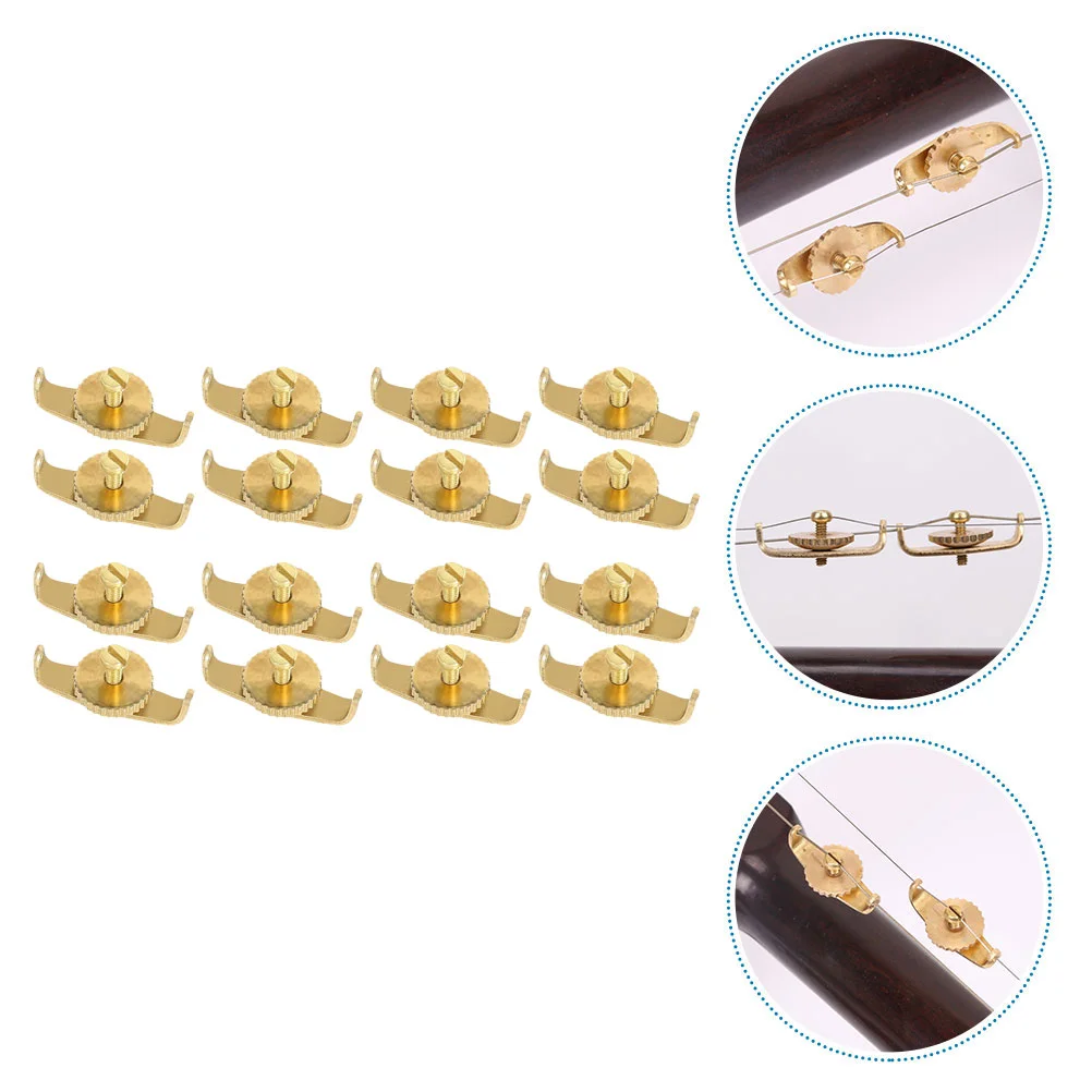 

Erhu Adjuster String Violin Tuner Tuning Fine Professional Copper Premium Part Metal Accessory Toolclip Accessories Tuners
