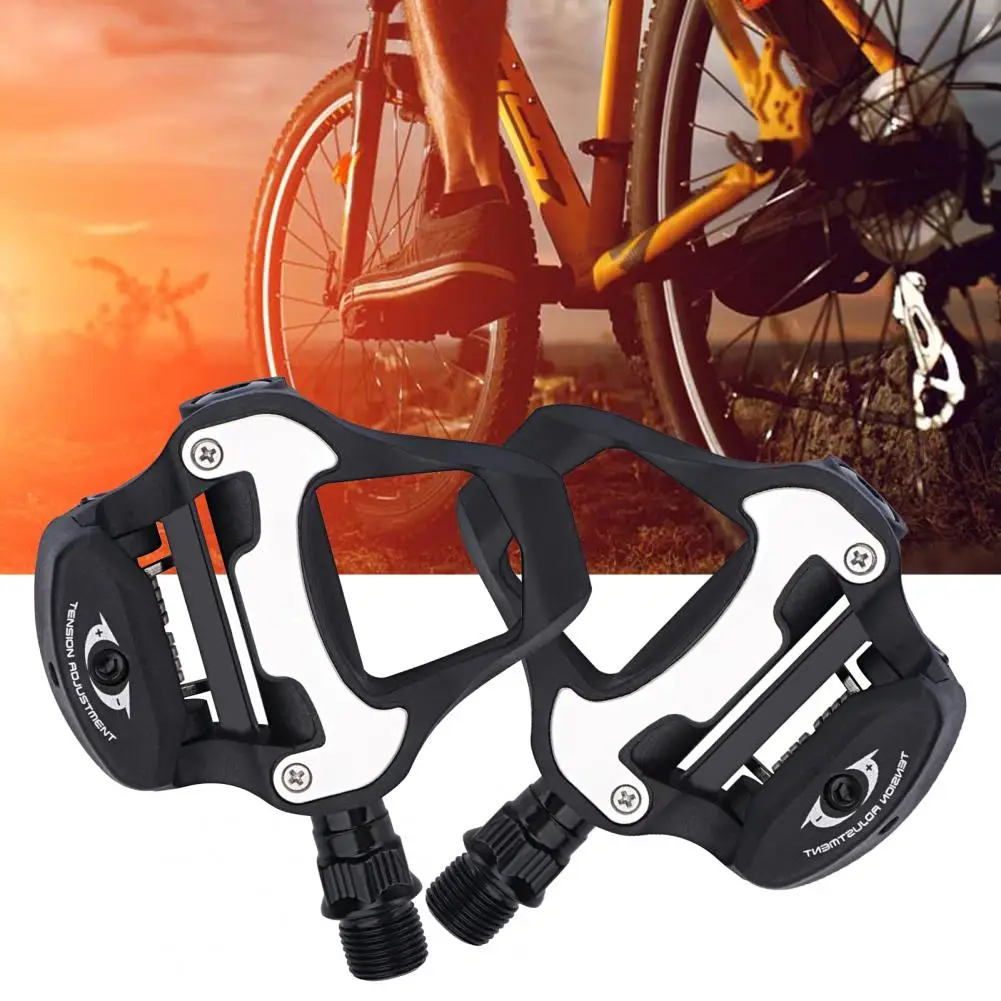 

1 Set Bicycle Pedal Self-Locking SPD System Retrofit Modified Correct Posture Cycling Pedal with Lock Piece Bike Accessory