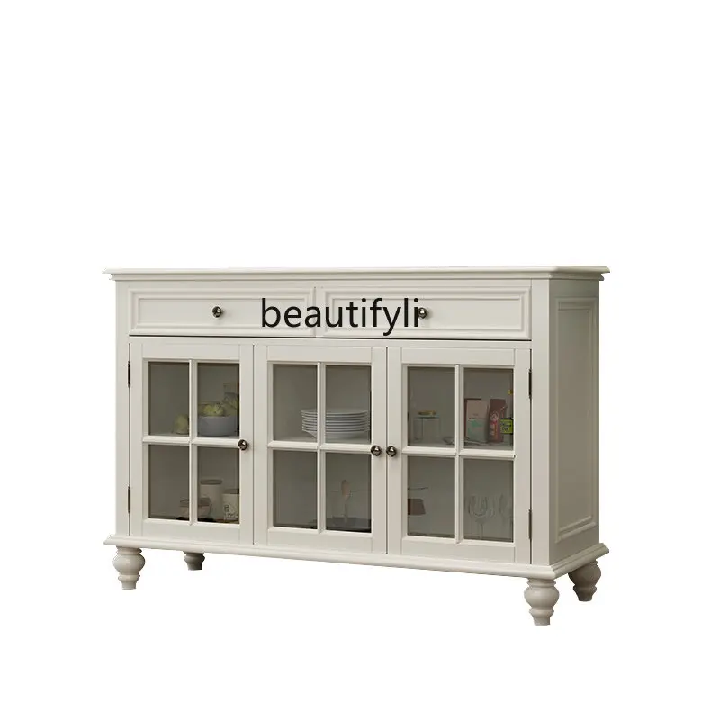 

Американский шкаф-сервант из массива дерева современный шкаф для хранения винный шкаф для гостиной настенный домашний шкаф для хранения