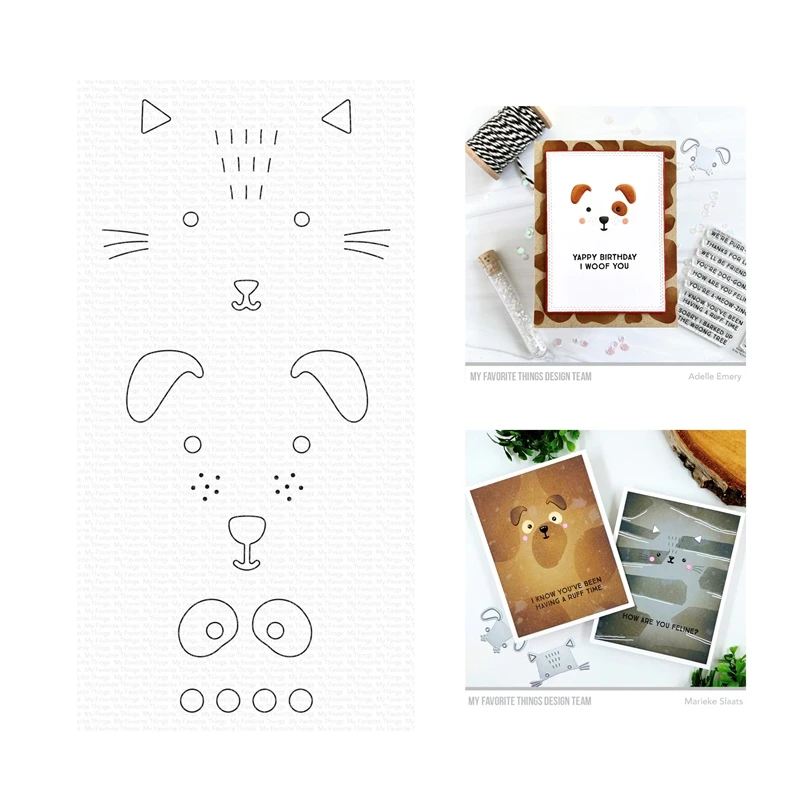 

Новинка 2022, август, пресс-формы с изображением лица лучшего друга, Скрапбукинг для изготовления бумаги, тиснение, рамки, набор карт, нет прозрачных штампов