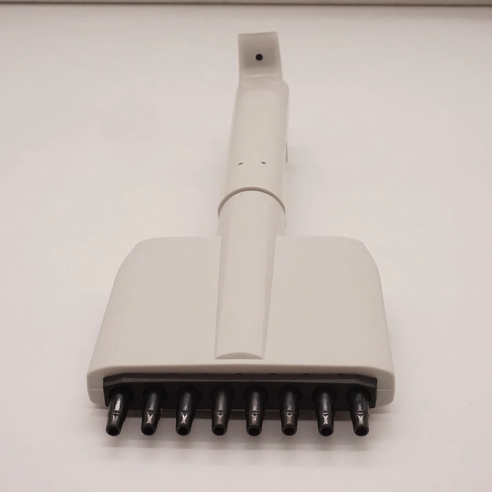 Лабораторное использование 8-канальный верхний Pette 5-10 ul ручная фотография для