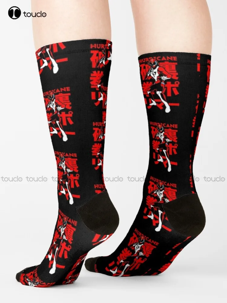 153 Tatsu Polimar Socks Sports Socks Personalized Custom 360° Digital Print Gift Harajuku Unisex Adult Teen Youth Socks Colorful