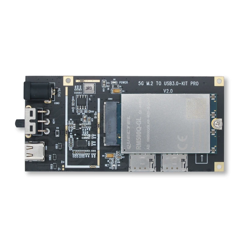 5G для Тип-C USB3.0 NGFF M.2 USB модуль промышленная плата адаптера Quectel RM500Q-GL SIMCOM SIM8202G-M2