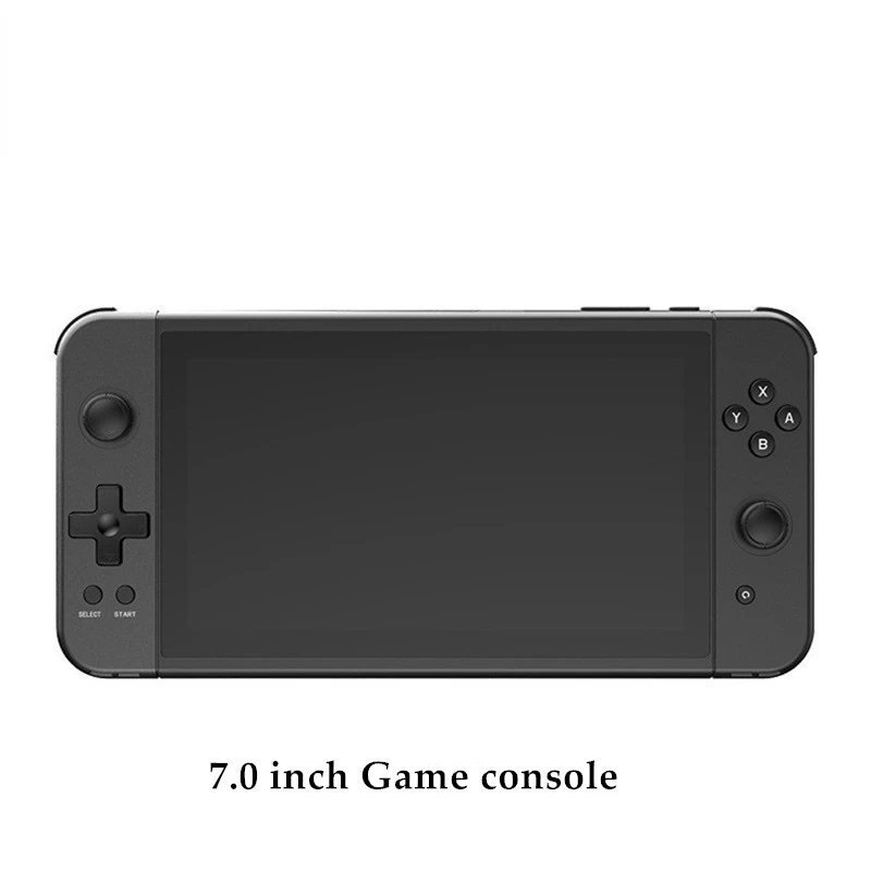 Portable X70 7.0 Inch HD Screen Retro Portable Game Console PS MD Video Game Console HD TV Out Game Player Box Gift Genuine