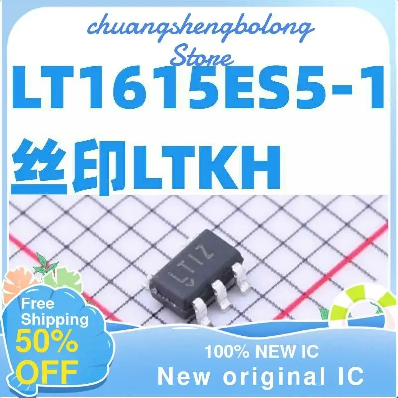5 шт. LT1615ES5-1 lt1615 ltkh TSOT23-5 новая оригинальная микросхема