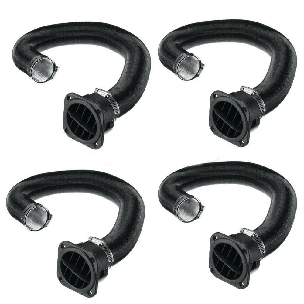 

For Air Diesel Heater Heater Duct Kit Air Vent 42mm 4pcs Aluminum Foil