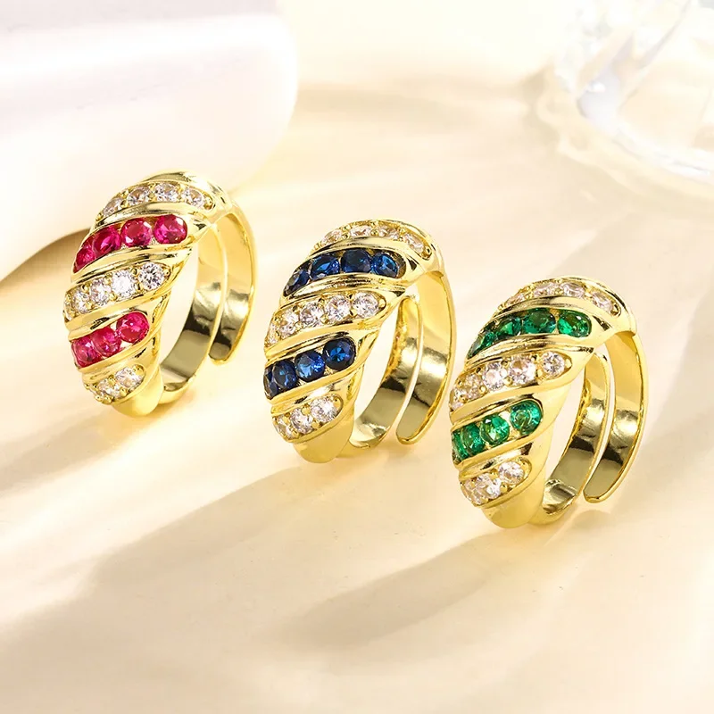 Кольцо с искусственным культивированием Baoshi S925 посеребренное 18-каратное