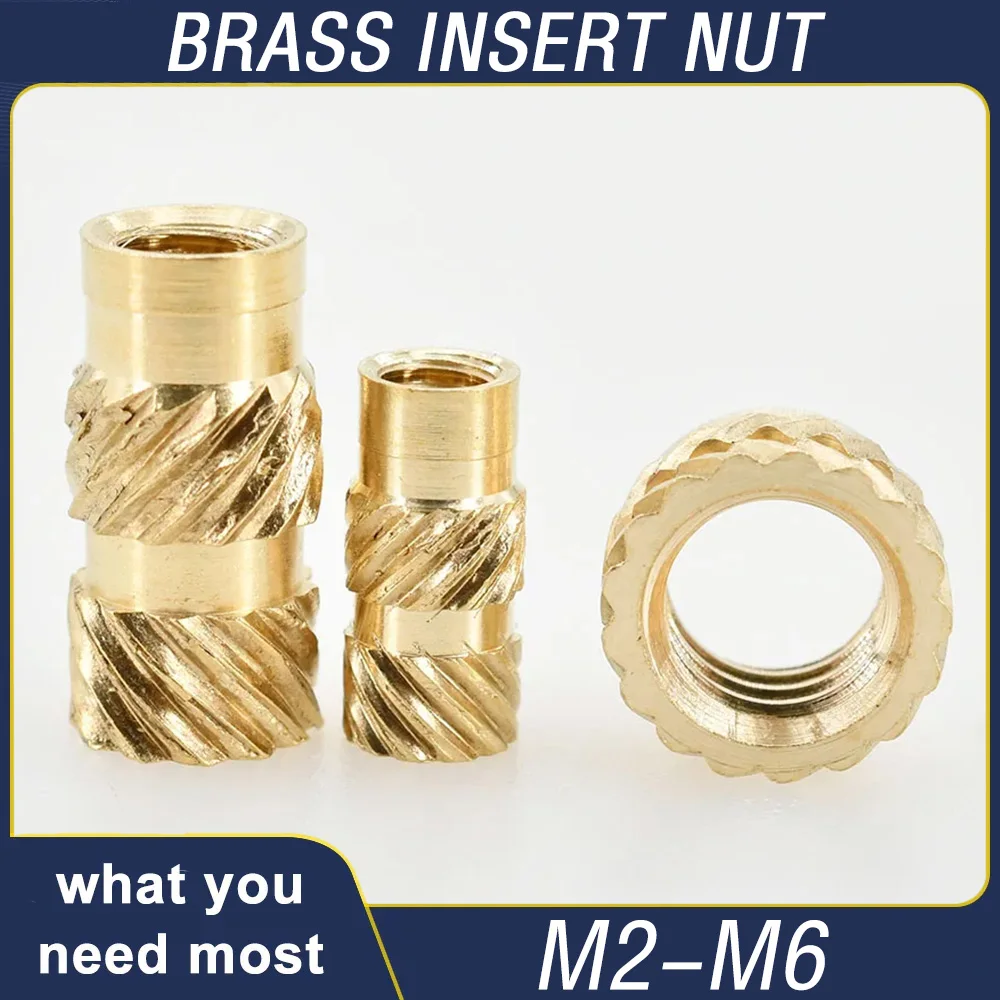 

Насадка На латунную гайку для 3D-принтера, M2 M2.5 M3 M4 M5 M6