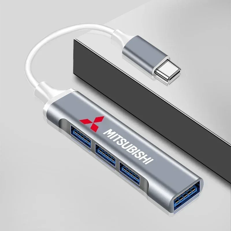USB 3 0 док-станция 4 порта OTG разветвитель для Mitsubishi Lancer Asx Outlander Pajero L200 Ralliart