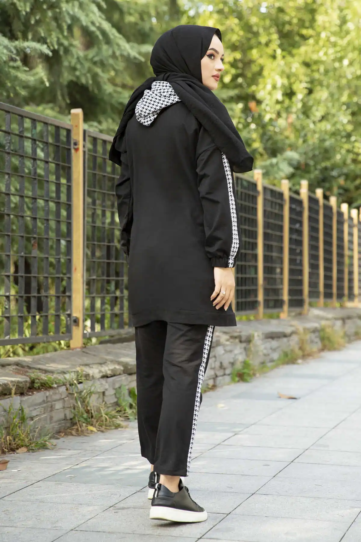 MDI Crowbar Detaylı долго костюм-черный