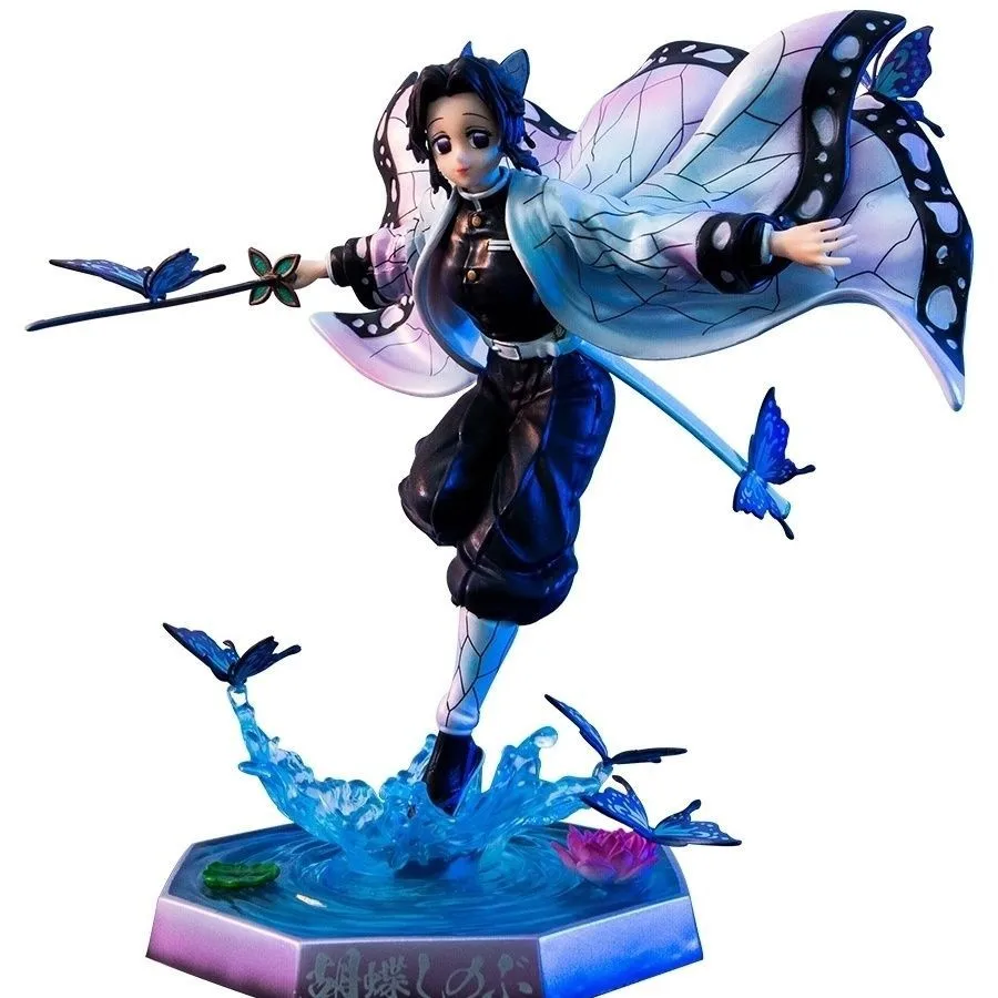 

Anime Figure Gk Ghost Squad Beauty Worm Pillar Butterfly Shinobu Map Effigy Model Desktop Cute Manga Kawai Sexy Kids Toys Gift