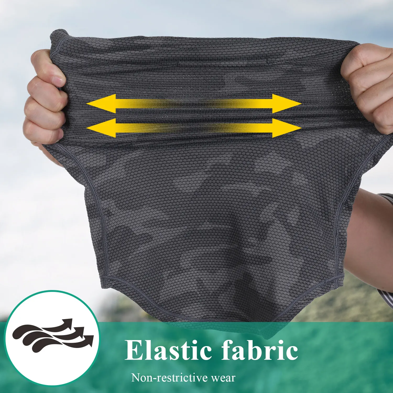 Маска на лицо с заушным крючком для езды велосипеде и занятий спортом