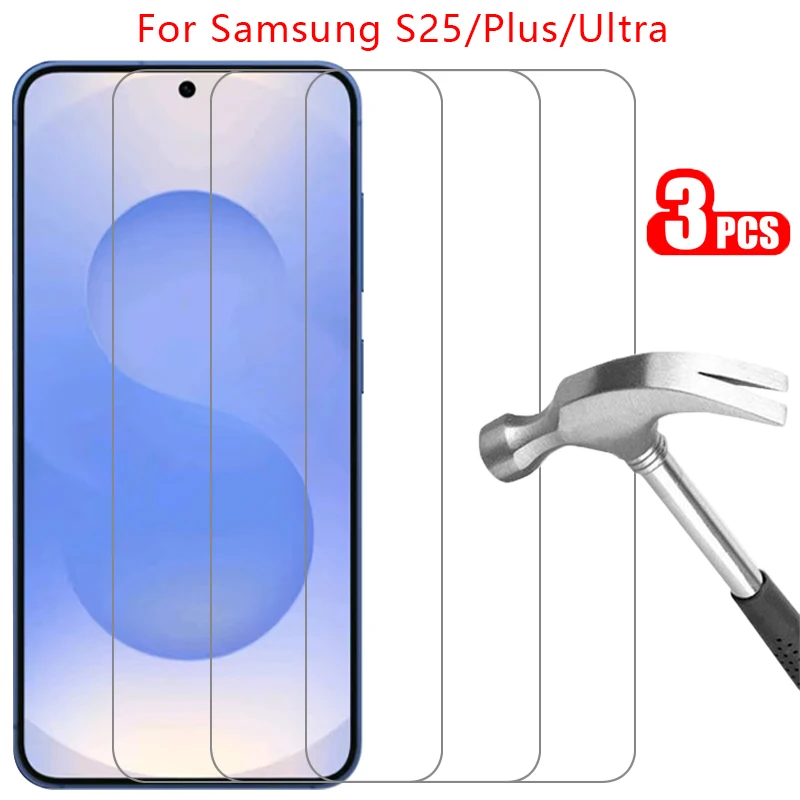 Чехол для телефона samsung galaxy s25 plus ultra 5g закаленное стекло на samsungs25 galaxys25 s 25s s25plus