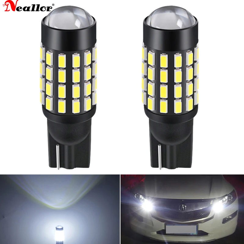 

Комплект высокомощных светодиодных ламп высокой мощности T10 194 920 912 921 168 LED для экстремальной яркости 54 SMD 3014, лампы с чипом для парковки, резервного копирования, фонарей заднего хода