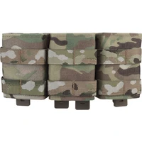 fast 7 62 pistol triple lmagazine pouch retention insert rh lh shooter tactical belt mounted for for tactical vest fcpc v5 vest