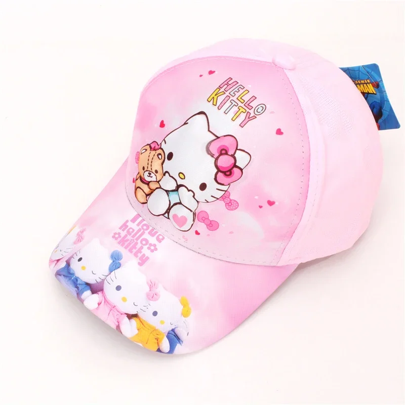 Летняя Детская Бейсболка В Стиле Аниме С 3d Милой Сеткой Дышащая Солнцезащитная