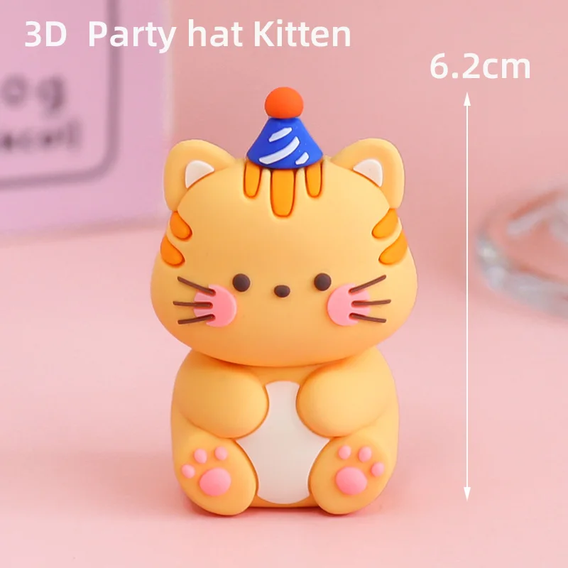 

3D животные торт топпер корейский стиль