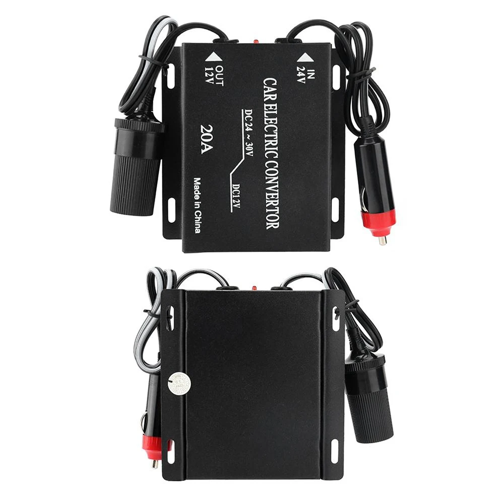 Автомобильный понижающий трансформатор преобразователь источника питания для