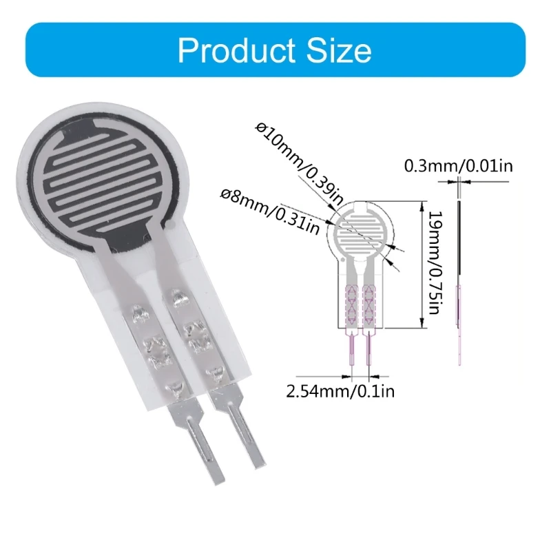 Тип сопротивления Силовой резистор Тонкопленочные датчики давления Резистор 20