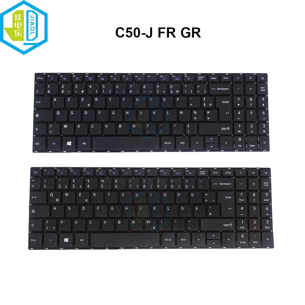Clavier AZERTY Français Pour Toshiba Satellite C50-A - Modèle CL-522-C50AZN - Neuf