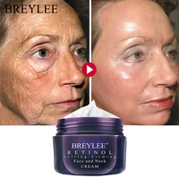 breylee retinol anti aging face cream firming wrinkle removal day cream moisturizing whitening firming lifting night cream 40g