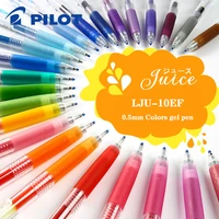 japan pilot juice color gel pen lju 10ef 0 5mm super smooth water pen quick drying ink cute stationery hand account marker pen