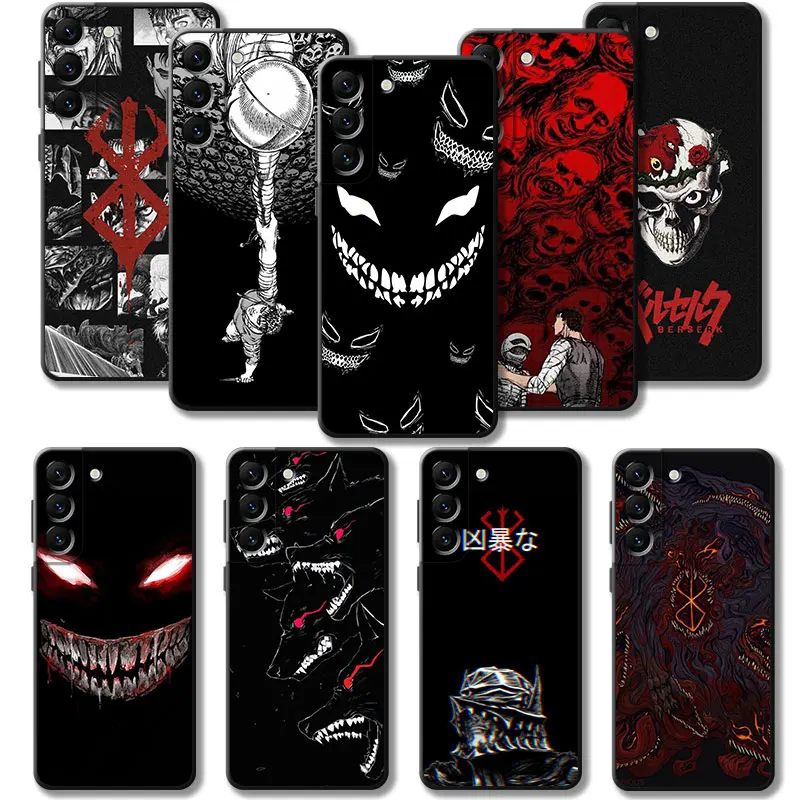 

Phone Cases Berserk Devil Demon For Samsung S23 S20 FE S22 Ultra 5G S21 Plus S10 Lite S8 S9 Note 20 10 S10e S20FE Note20 Note10