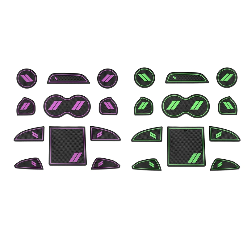 Противопылевые коврики подставка для центральной консоли чашки внутренняя